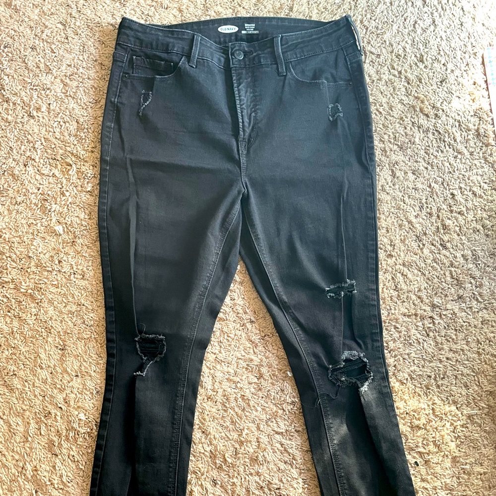 Old Navy High Rise Skinny Rockstar Jeans